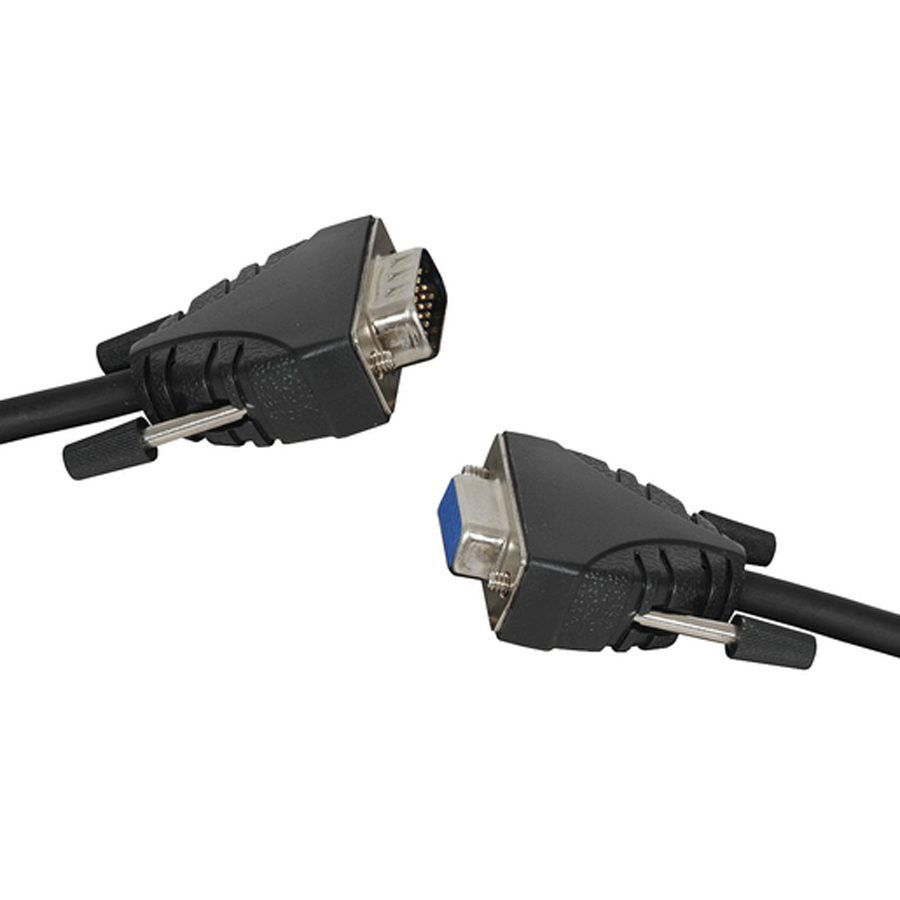 VGA Monitor Extension Computer Cable - 1.8m 