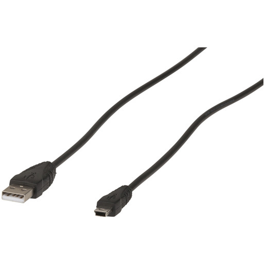 Cable USB 2.0 Plug A to 5 Pin Mini-B 1.8M 