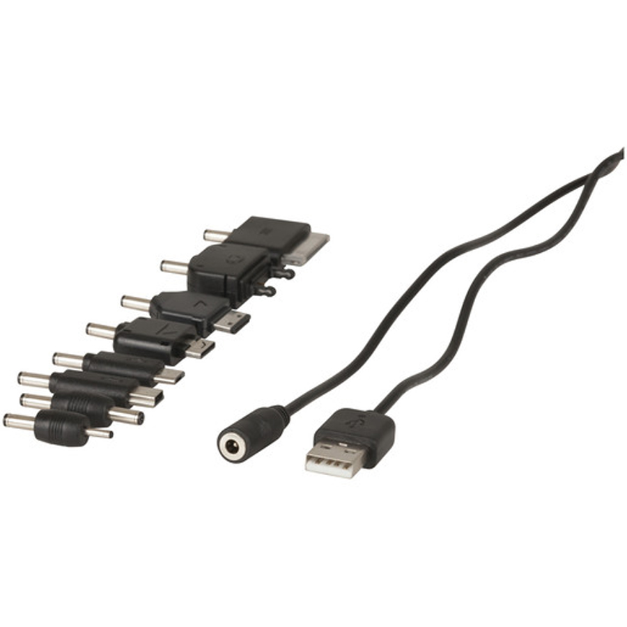 Universal USB Phone Cable with 8 Plugs 