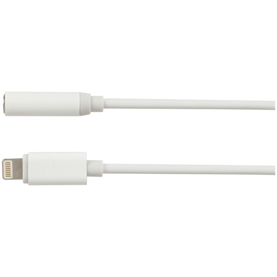 3.5mm Audio Socket to Lightning&trade; Plug Adaptor Cable 