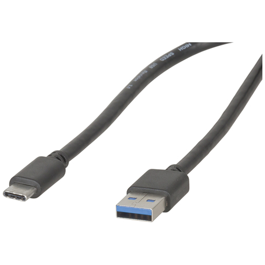 USB Type C to USB 3.0 A Male Cable 1m 