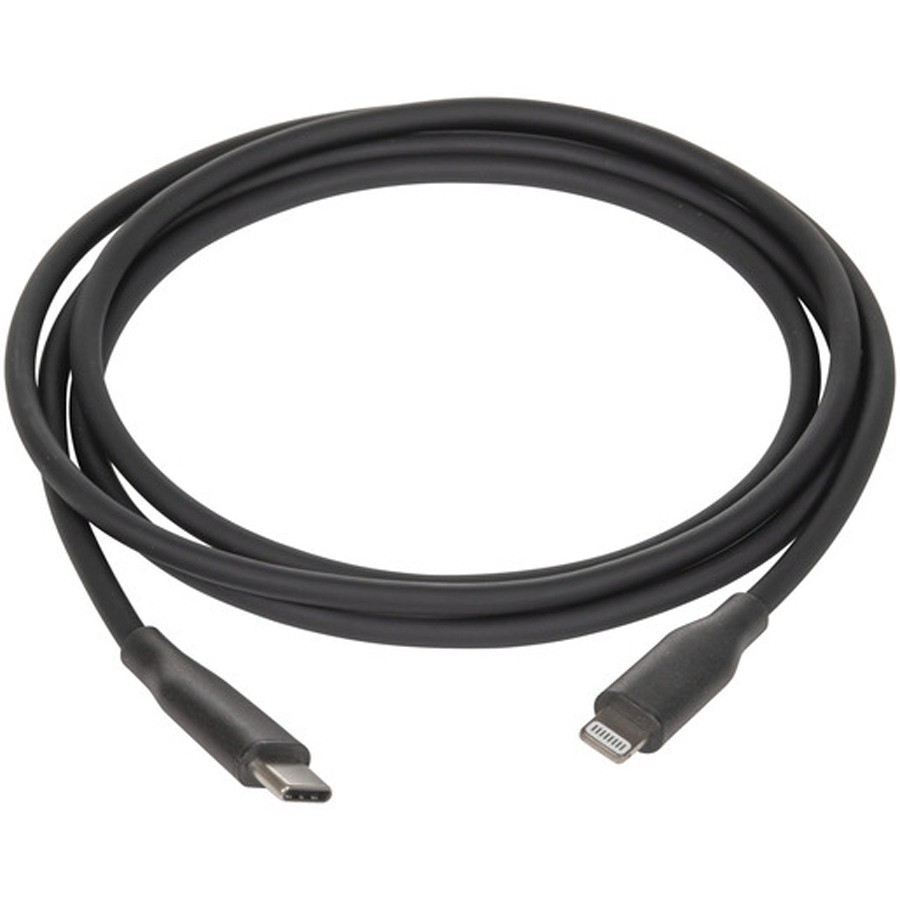 1.2m Black Silicone USB Type-C to Lightning&trade; MFi Cable 