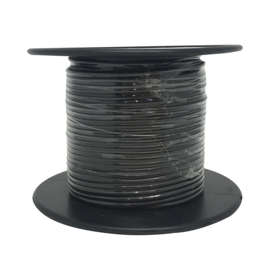Black Light Duty Hook-up Wire - 25m 
