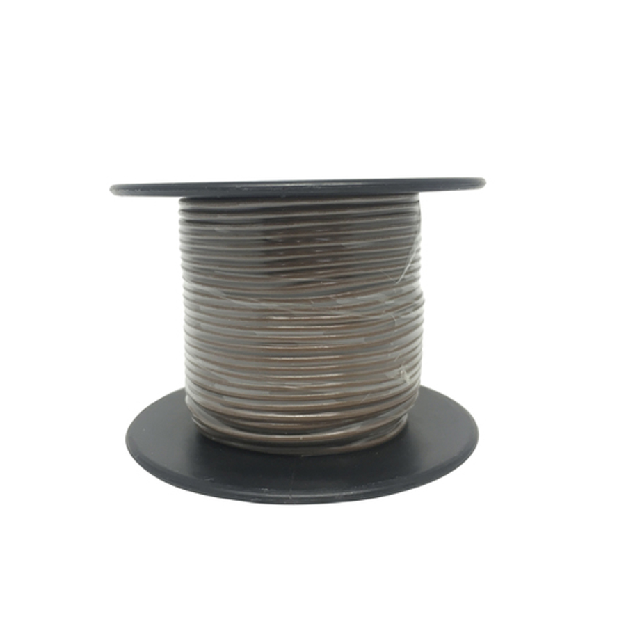 Brown Light Duty Hook-up Wire - 25m 
