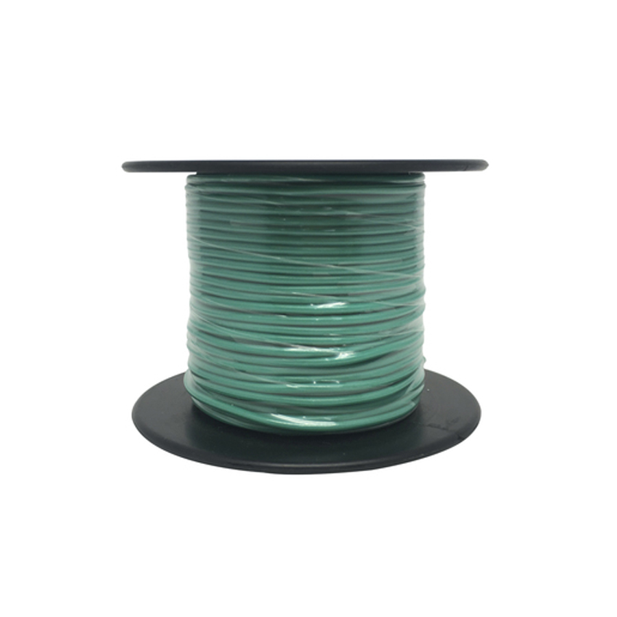 Green Light Duty Hook-up Wire - 25m 