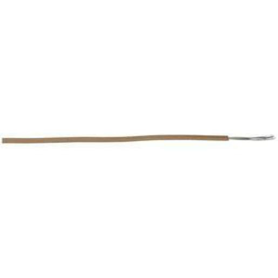 Brown Flexible Light Duty Hook-up Wire - Sold per metre 