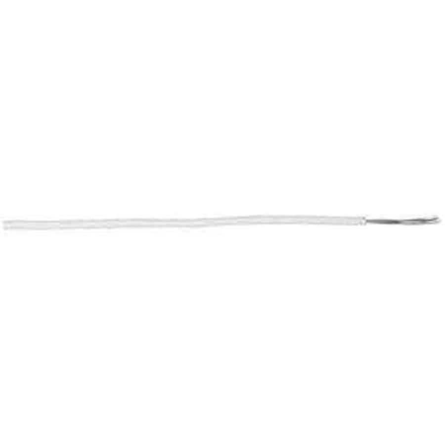 White Flexible Light Duty Hook-up Wire - Sold per metre 