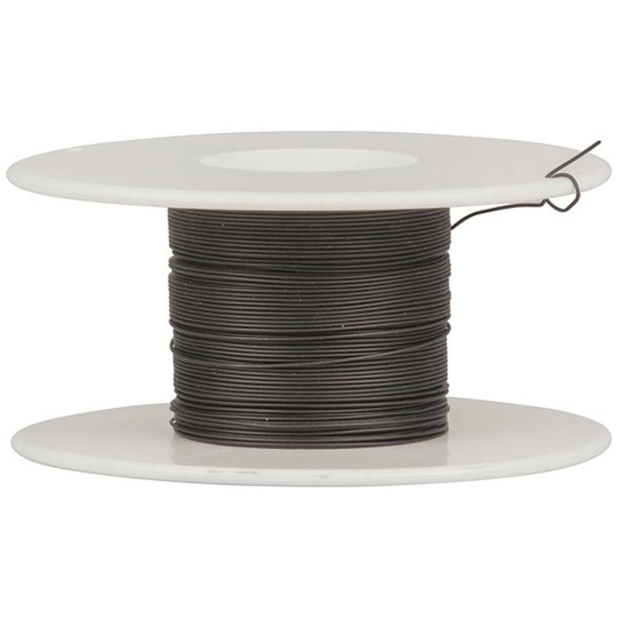 Black Wire Wrap Wire on Spool 