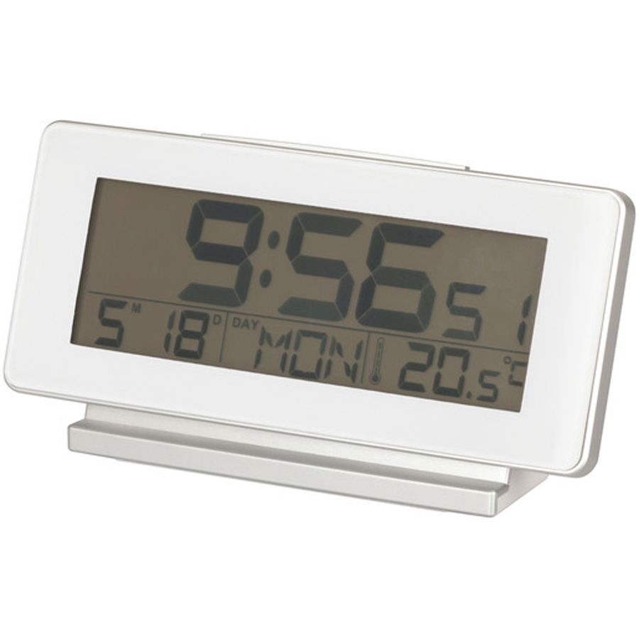 LCD Desk Clock with Alarm 