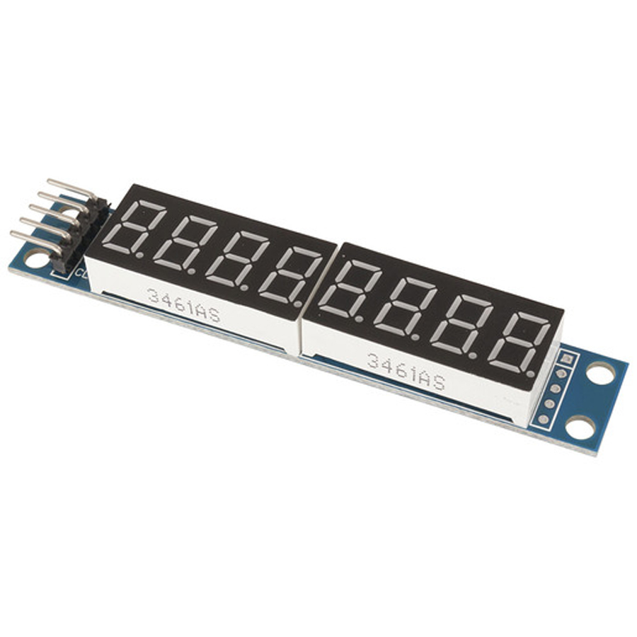 8 Digit 7 Segment Display Module 