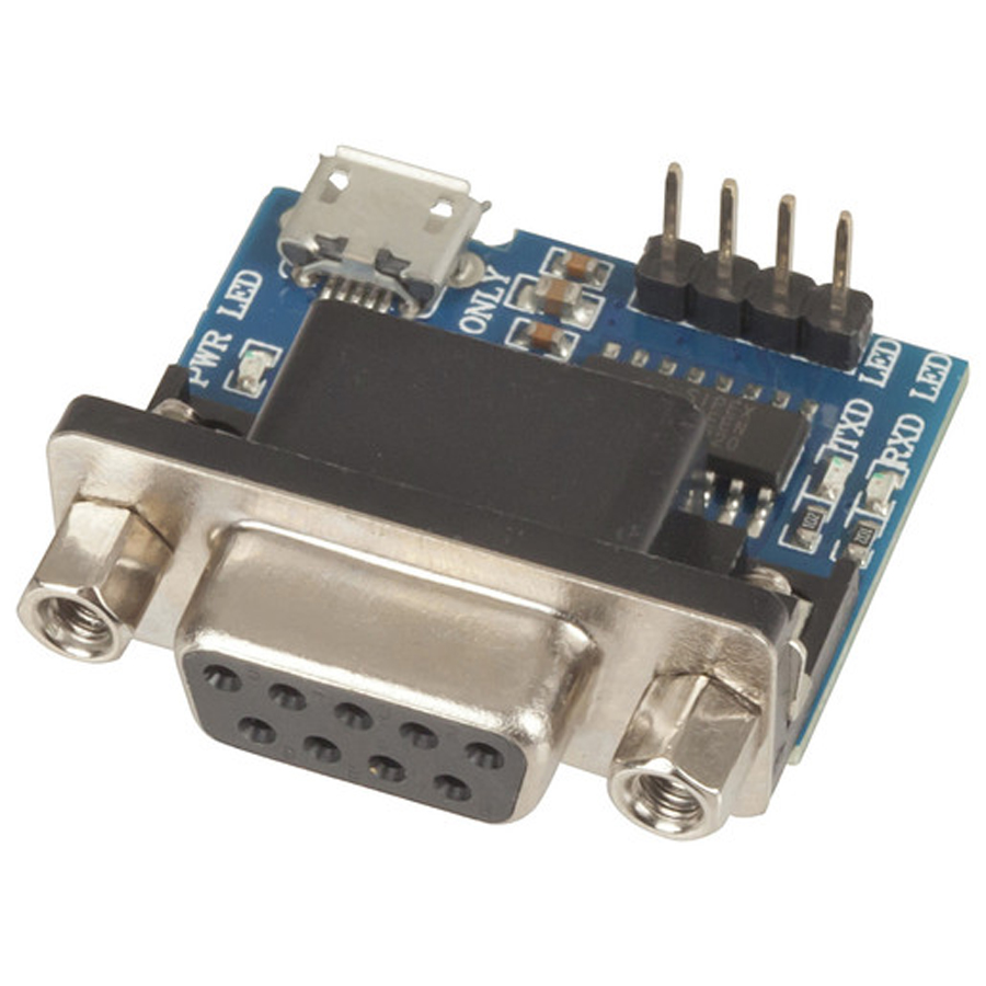 RS-232 to TTL UART Converter Module 