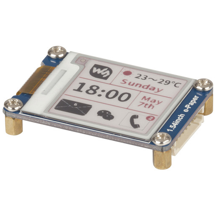 Duinotech 1.54 Inch Monochrome E-Ink Display Module 
