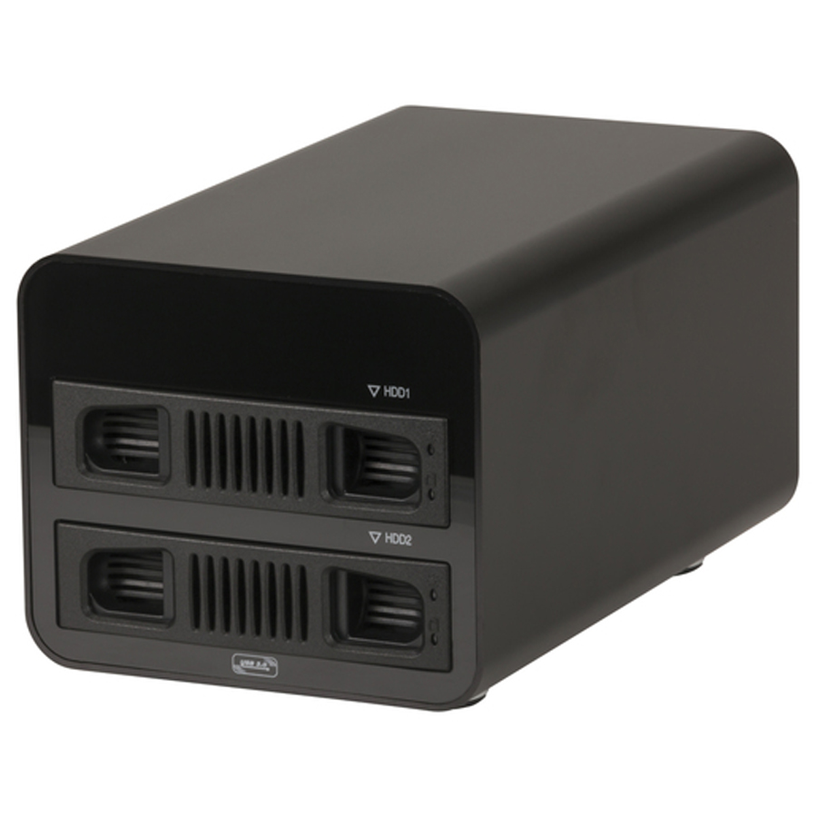 2 Bay USB 3.0 SATA HDD RAID Enclosure 