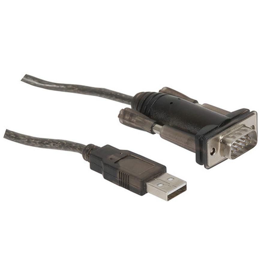 USB to DB9M RS-232 Converter, 1.5m 