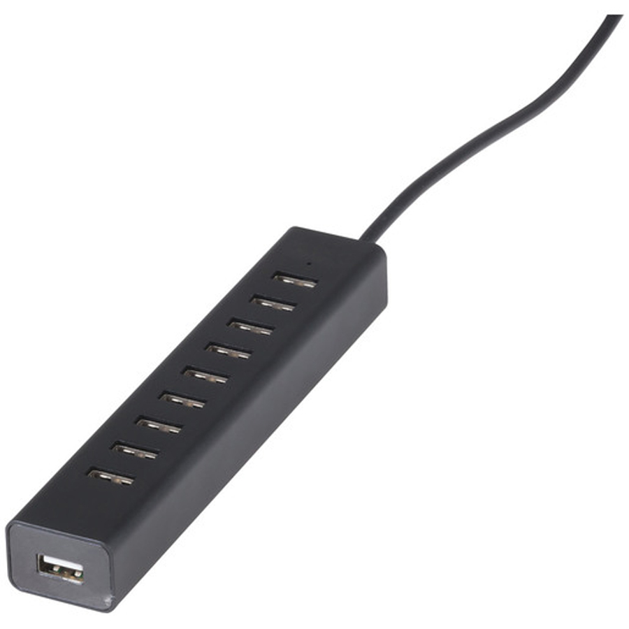 Slimline 10-Port USB Charger &amp; Hub 
