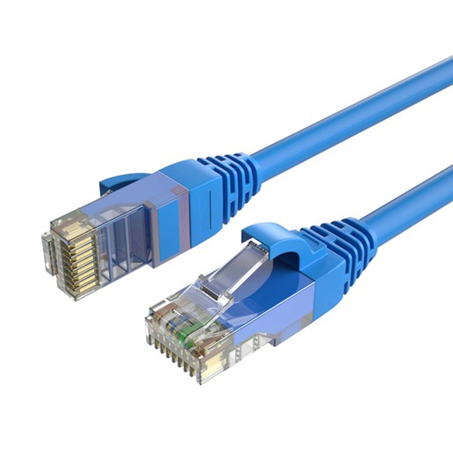 0.5m Cat 5E Patch Cable - Blue 