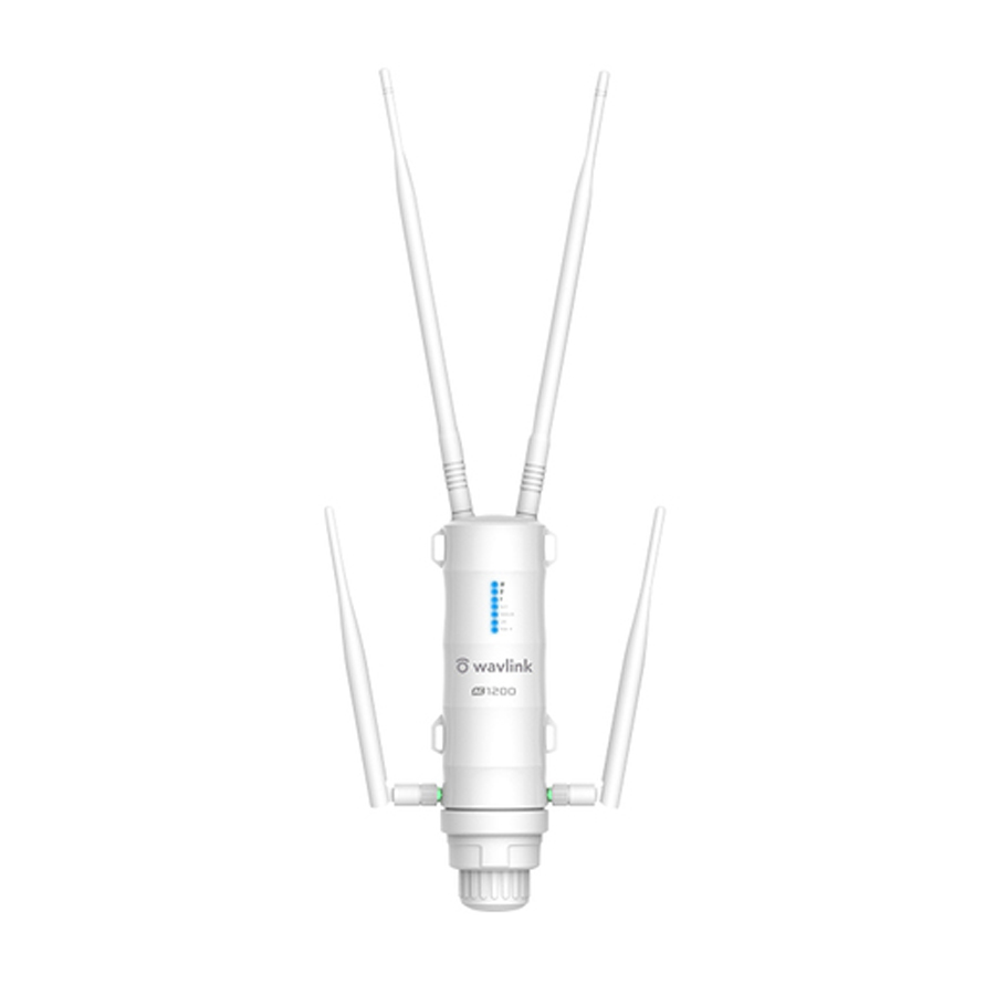 AC1200 IP65 Outdoor range extender with POE 