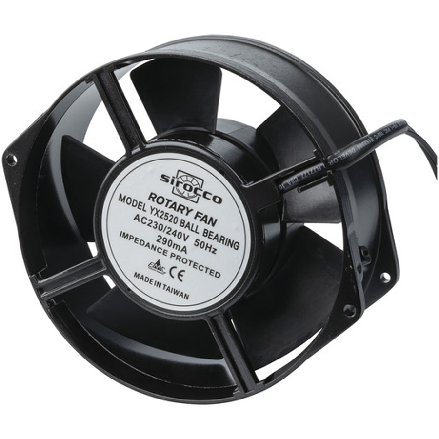 150mm 240VAC Fan - Ball Bearing 