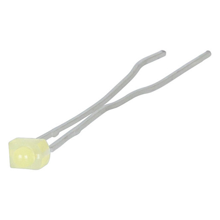 Yellow 2mm LED 270mcd Tower Type Diffused 