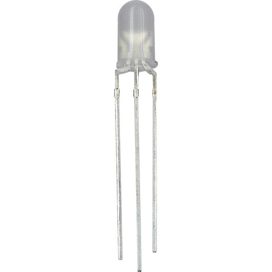 Tricolour RedGreenOrange 5mm LED 7080mcd Round Diffused 