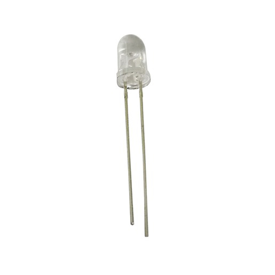 Ultraviolet 5mm LED 60mcd Round Clear 