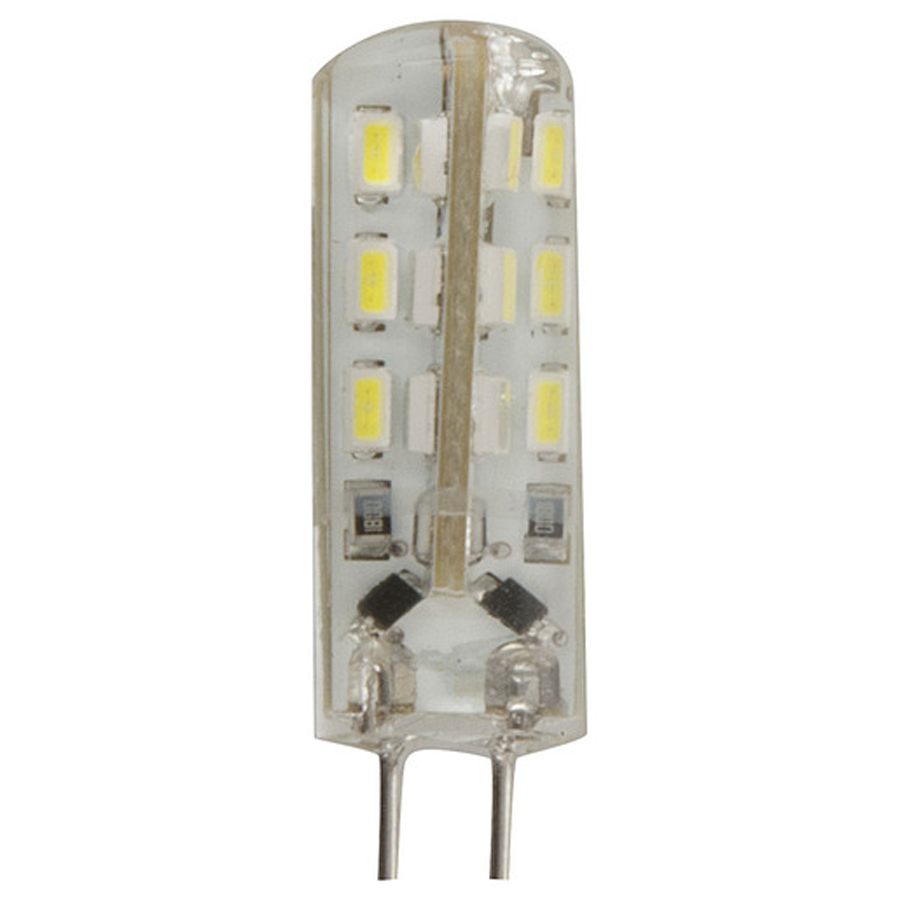 Waterproof 12V G4 LED Globe, Cool White 