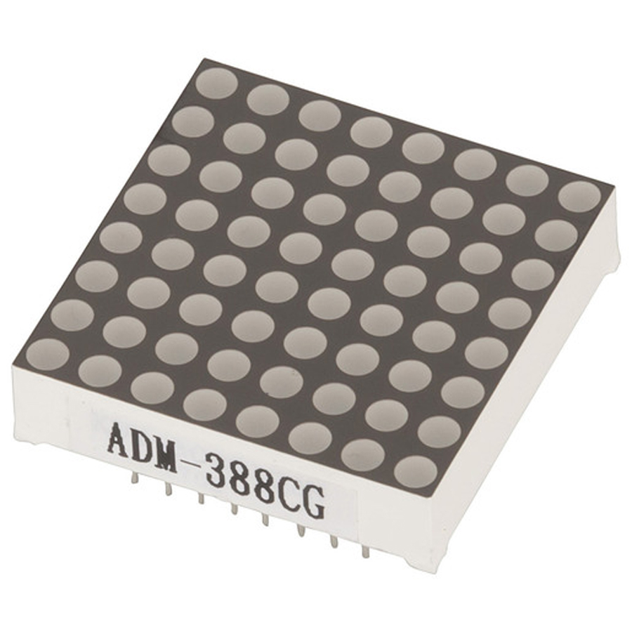 Green 8x8 LED Matrix 