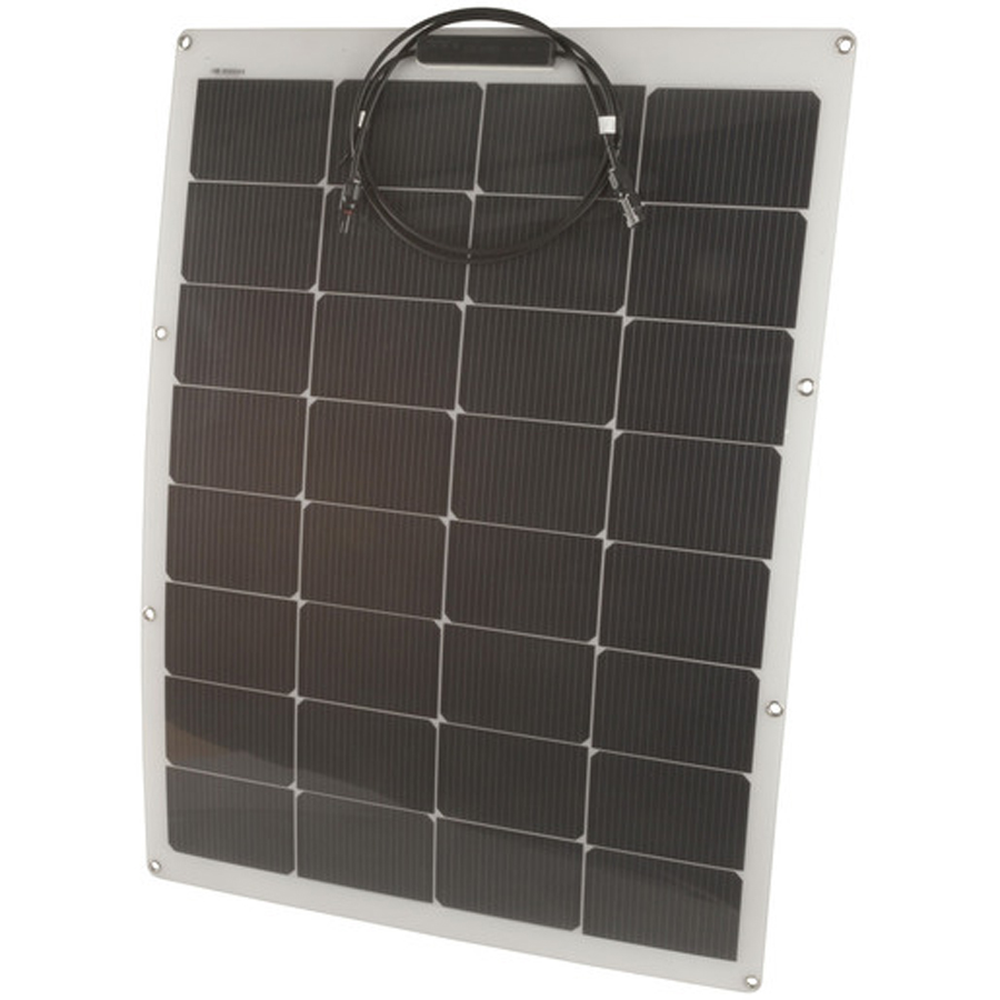 100W 12V Semi Flexible Solar Panel with DF Technology 
