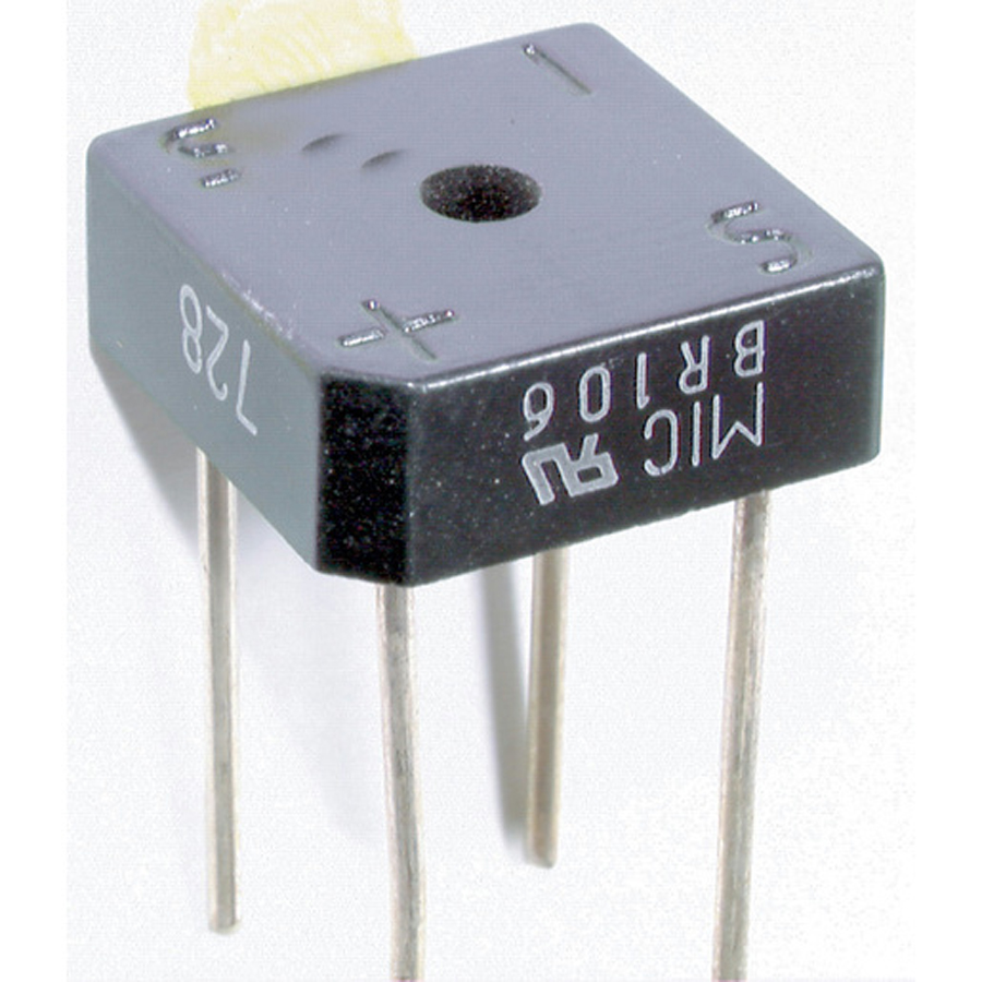 BR106 10A 600V Bridge Rectifier 